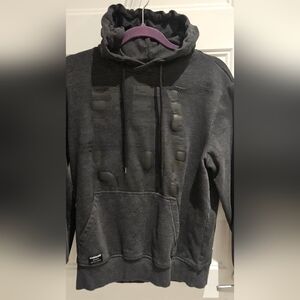 Black Women's Pullover Hoodie Sweatshirt